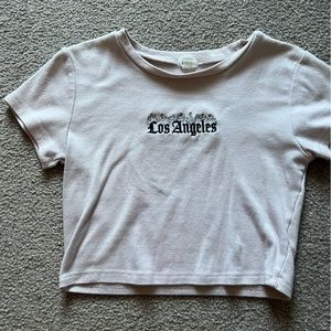 Garage Crop baby tee